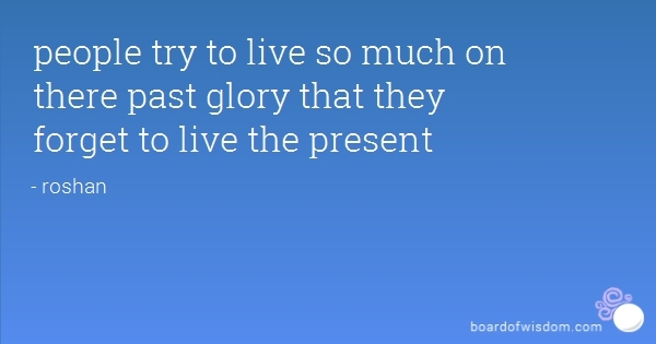 captives of our past glories