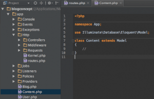 Laravel 5.2 application