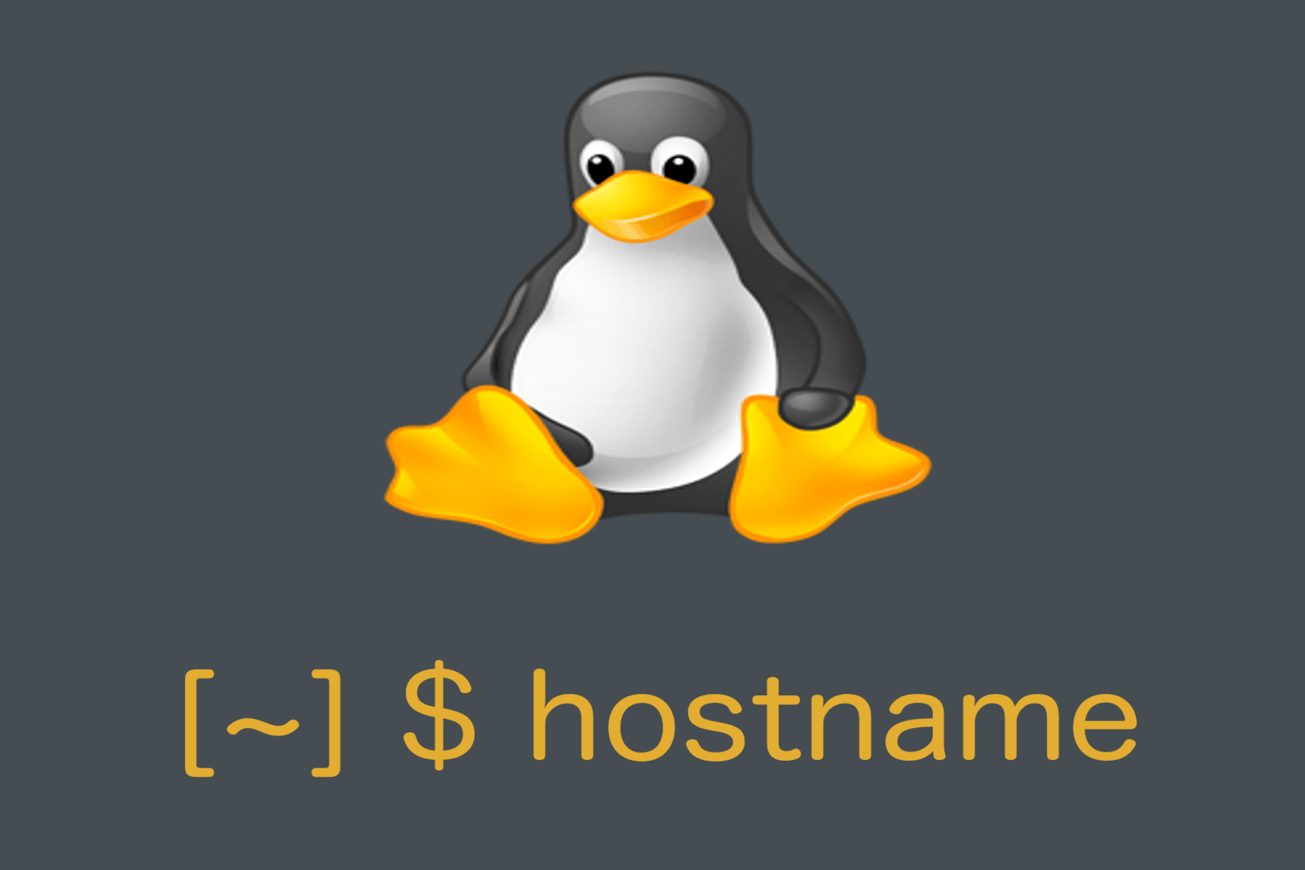 change system hostname
