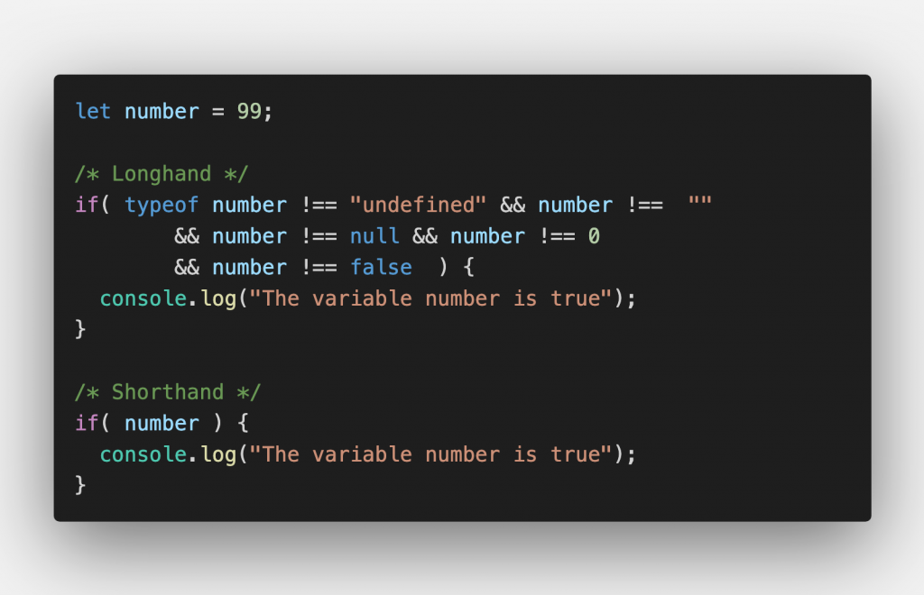 Javascript Shorthand Coding Techniques - Anansewaa