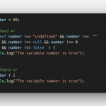 Javascript Shorthand Coding Techniques