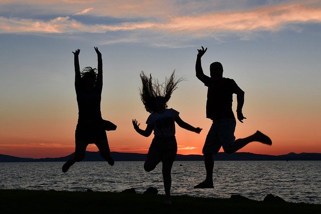 Teens. happiness, discovery